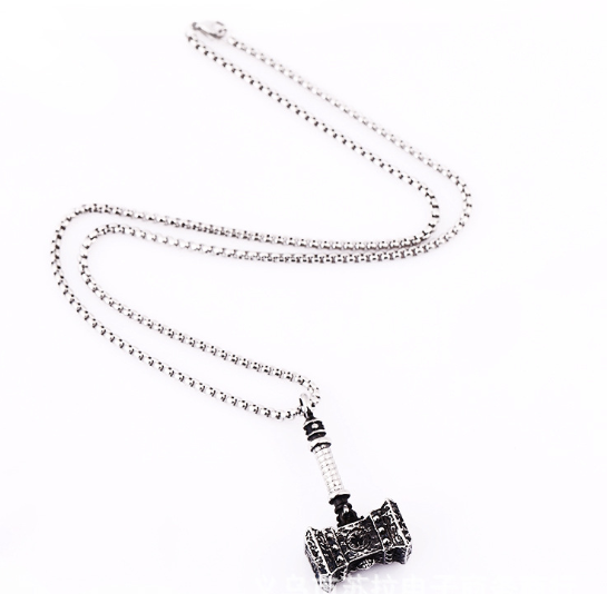 Mjolnir Ward: Thor Hammer Protection Pendant