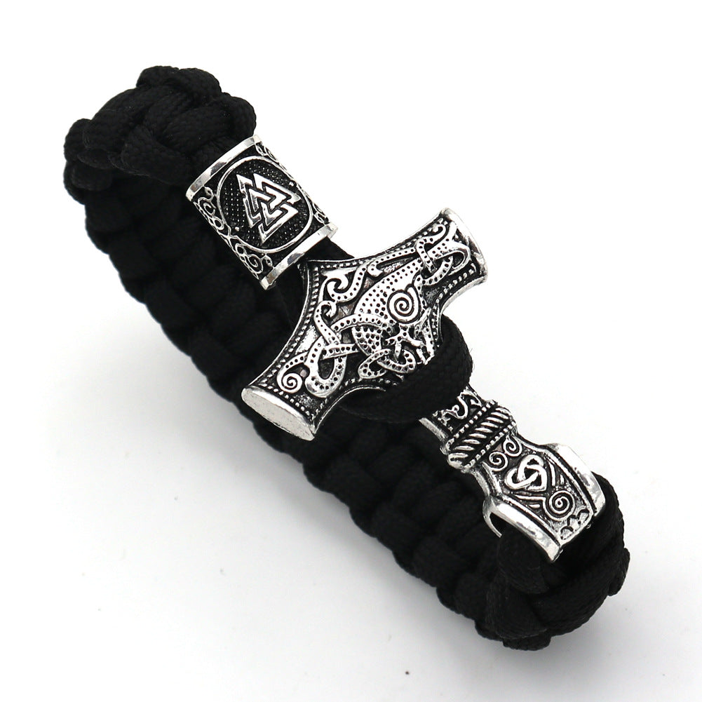 Aegis Wolf: Helm of Awe Cord Bracelet
