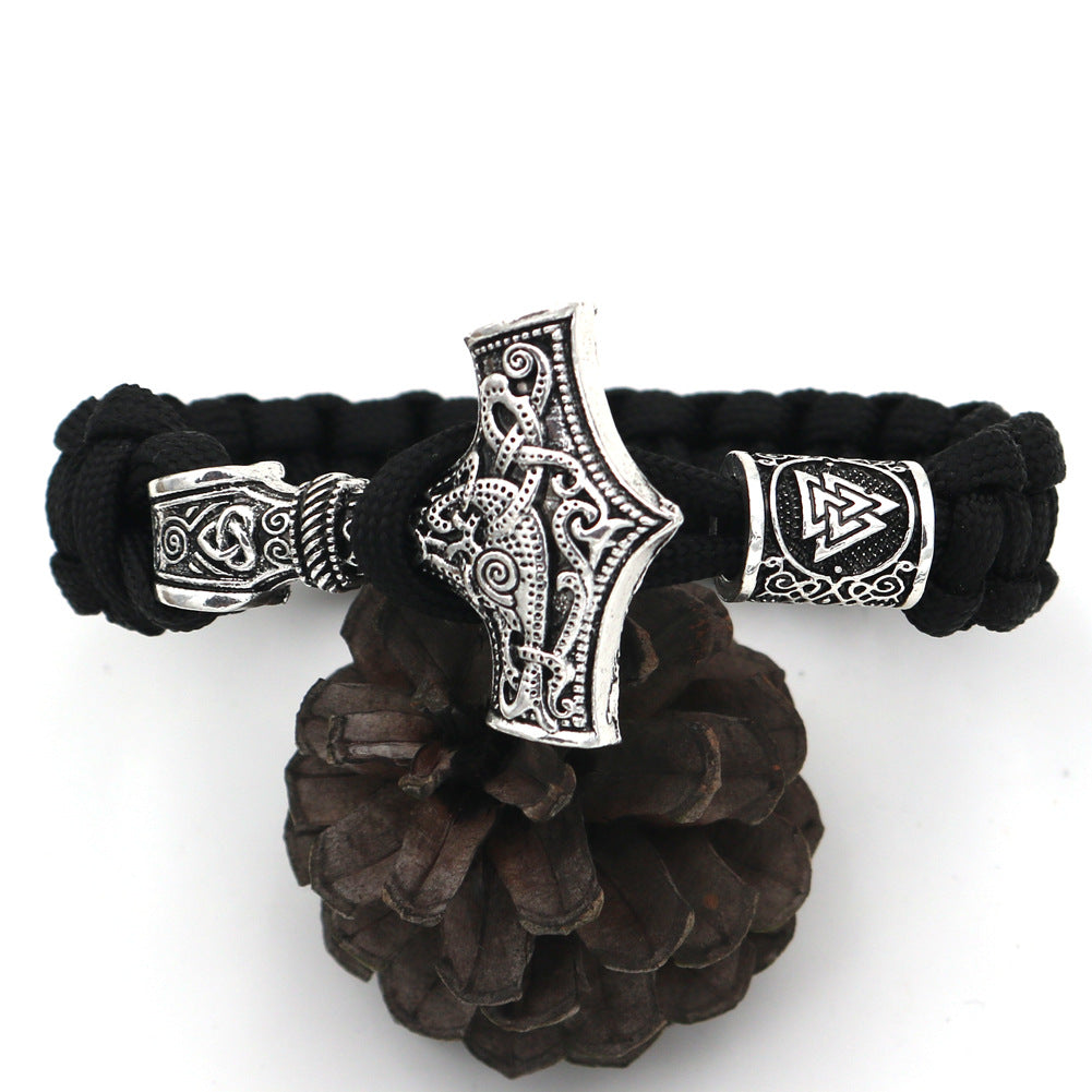 Aegis Wolf: Helm of Awe Cord Bracelet