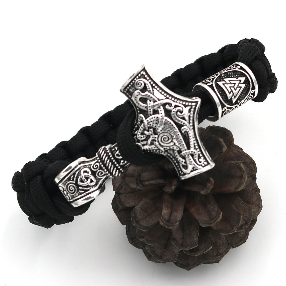 Aegis Wolf: Helm of Awe Cord Bracelet