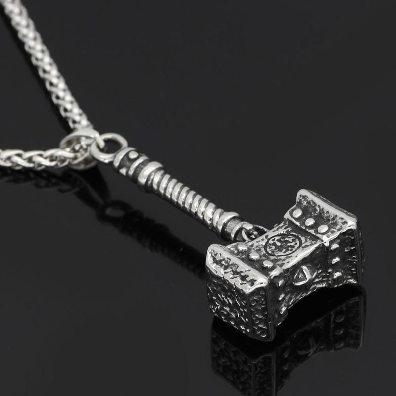 Mjolnir Ward: Thor Hammer Protection Pendant