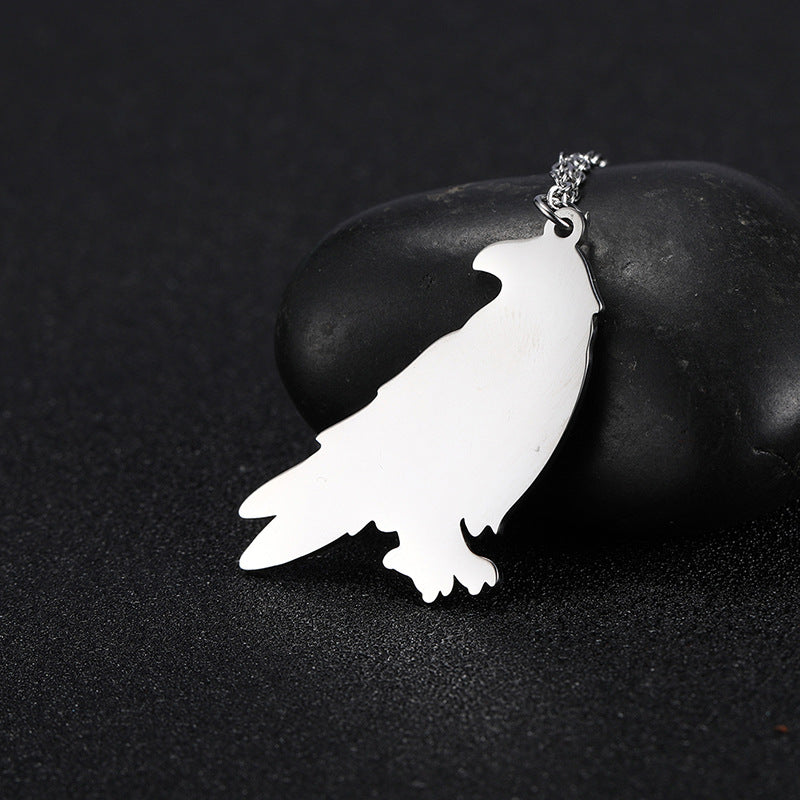 Hugin Moon: Raven Insight Pendant