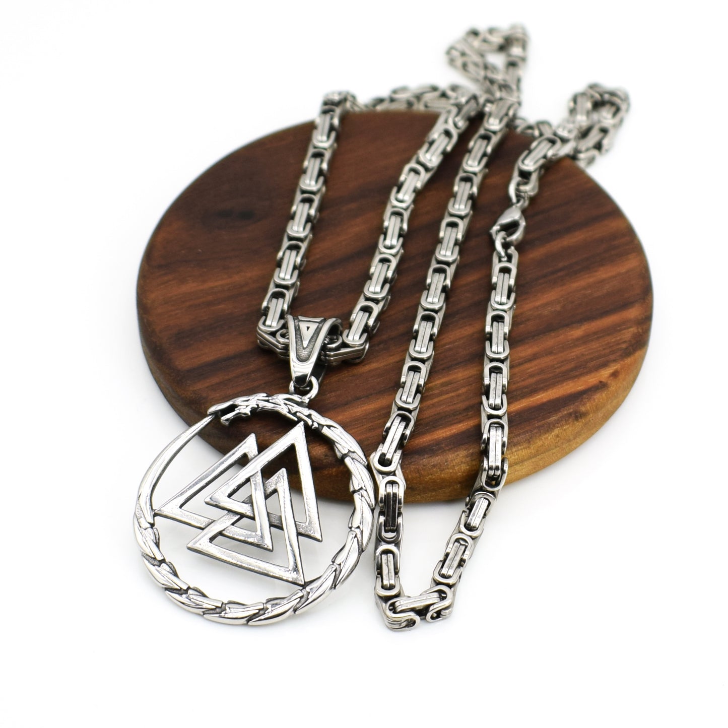 Valknut Oath: Norse Fate Amulet Necklace