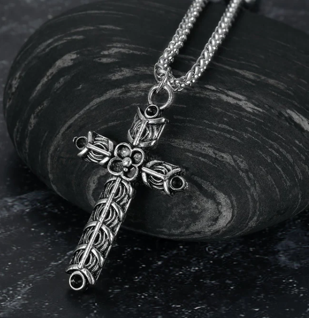 Elder Futhark Circle: Nordic Rune Amulet Necklace