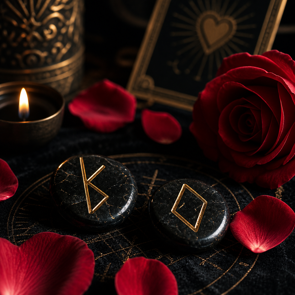 Love Rune Reading: Choose a Symbol for Bonds, Trust, and Devotion by Vana Soul