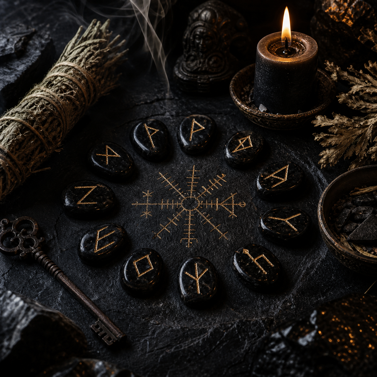 Protection Rune Reading: Choose a Symbol for Boundaries and Guidance by Vana Soul